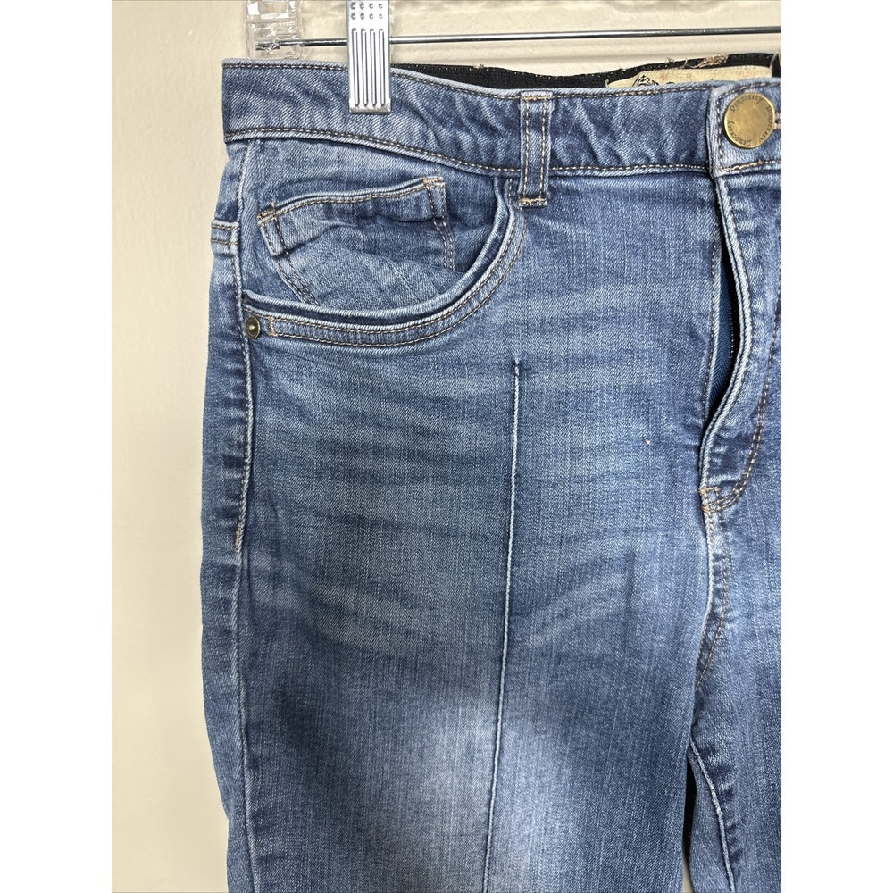 Democracy Ab Technology Size 10 Skinny Jeans Medium Mid Rise Casual - Picture 4 of 14